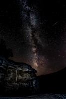 Milky Way at Monkey Face Rock
