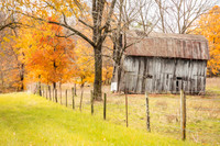 Leaning Old Barn