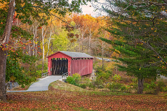Covered Bridge, Cataract Falls State Park
